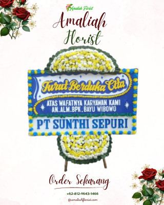 Papan Bunga Duka di Bagor