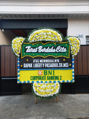 Papan Bunga Duka di Bagor
