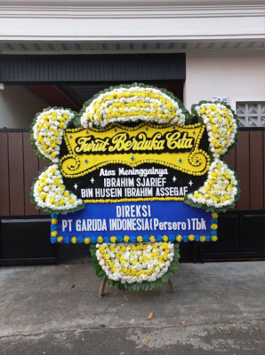 Papan Bunga Duka di Bagor