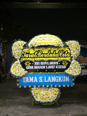 Papan Bunga Duka di Bagor