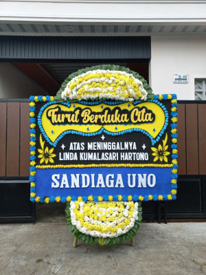 Papan Bunga Duka di Bagor