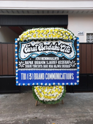 Papan Bunga Duka di Bagor